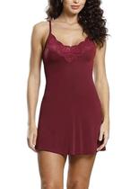 Camisola Curta Paulienne 031.75 Feminina Renda e Liganete T. 42/54