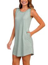 Camisola Curta Regata Podiun 266087 Feminina Xadrez Viscolycra T. P/GG Camisola Curta Regata Podiun 266087 Feminina Xadrez Viscolycra T. P/GG