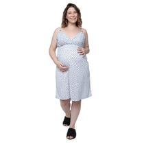 Camisola de Alcinha Linda Gestante Coração Gestante e Pós Parto