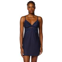 Camisola De Alcinha Valisere Adulto Curta Microfibra E Renda True Romance