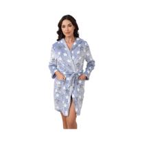 Camisola De Flanela Com Estampa De Coração Para Mulheres, Dupla Face, Longa, De Pelúcia Jacquard Camisola De Flanela Com Estampa De Coração Para Mulheres, Dupla Face, Longa, De Pelúcia Jacquard