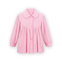 Camisola de Flanela Rosa com Botões - Coleção de Pijamas Confortáveis