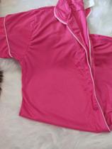 Camisola de manga, tamanho G, Rosa.