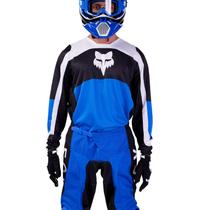Camisola de Motocross Fox Racing 180 Nitro Azul - Tamanho M Camisola de Motocross Fox Racing 180 Nitro Azul - Tamanho M