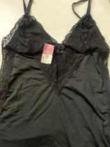 Camisola de Renda Preto M Camisola de Renda Preto M