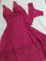 Camisola de renda tule vinho Camisola de renda tule vinho