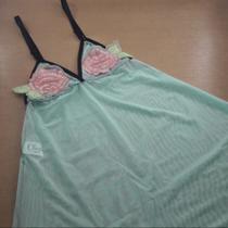 Camisola de Tule com Bordado