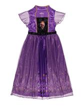 Camisola Disney Frozen 2 Fantasy Anna 2 para meninas de 6 anos