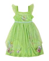 Camisola Disney Girls Tinker Bell Fantasy Gown 4T Camisola Disney Girls Tinker Bell Fantasy Gown 4T