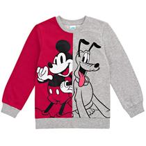 Camisola Disney Mickey Mouse Pluto Little Boys Fleece Camisola Disney Mickey Mouse Pluto Little Boys Fleece