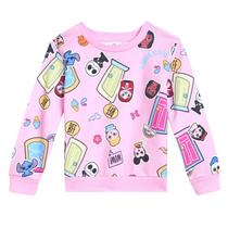 Camisola Disney Stitch Mickey Mouse Winnie Pooh Girl 6Y rosa Camisola Disney Stitch Mickey Mouse Winnie Pooh Girl 6Y rosa