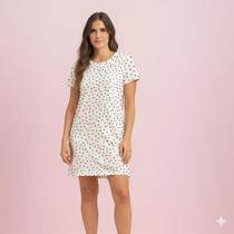 Camisola em algodão manga curta