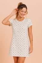 Camisola em algodão manga curta