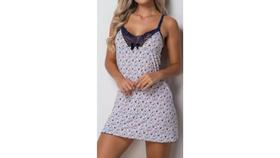 Camisola Em Liganete Estampada