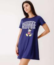 Camisola Estampa Mickey Manga Curta Disney-70055