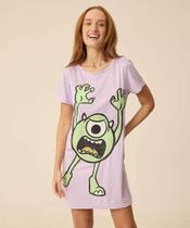 Camisola Estampa Monstros SA Manga Curta Disney-46098 Camisola Estampa Monstros SA Manga Curta Disney-46098