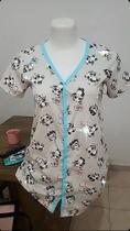 Camisola feminina com botões