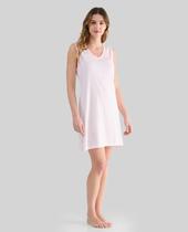 Camisola Feminina com Decote em V e Estampa de Corações Rosa Lohe