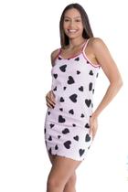 Camisola Feminina De Verão Coração Empório Do Algodão Camisola Feminina De Verão Coração Empório Do Algodão