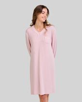 Camisola Feminina Melange Macia e Confortável Rosa Lohe Camisola Feminina Melange Macia e Confortável Rosa Lohe