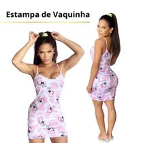Camisola Feminina Pijama Personagens Vestido de dormir