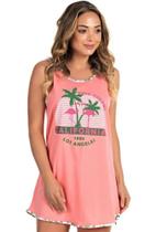 Camisola Feminino Flamingo Califórnia Coral Tamanho P