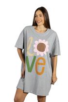 Camisola flor feminina de verao vestido de dormir Camisola flor feminina de verao vestido de dormir