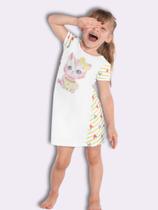 Camisola infantil feminina gatinha kyly