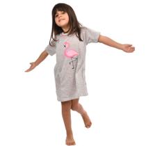 Camisola Infantil Roupa de Dormir Estampa Bichos Com Bolsos - L&G Confecções