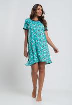 Camisola Manga Curta Panda Malha Verde Salvatore Fashion Camisola Manga Curta Panda Malha Verde Salvatore Fashion