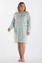 Camisola manga longa abertura frontal em malha rotativa feminino 090228