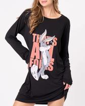 Camisola manga longa adulto pernalonga acuo tamanho:g Camisola manga longa adulto pernalonga acuo tamanho:g