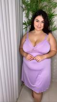 Camisola Plus Size Amamentação renda Alça Reforçada Camisola Plus Size Amamentação renda Alça Reforçada