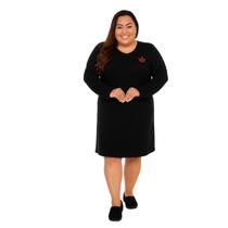 Camisola Plus Size de Inverno Canelada Victory