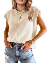 Camisola regata Seiciviy 2025, elegante, manga curta, feminina