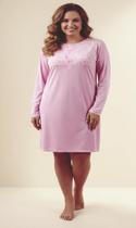 CAMISOLA SENHORA MANGA LONGA PLUS SIZE COM PALA Nº 50 AO 54