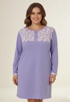 CAMISOLA SENHORA MANGA LONGA PLUS SIZE COM PALA Nº 56 AO 60 CAMISOLA SENHORA MANGA LONGA PLUS SIZE COM PALA Nº 56 AO 60