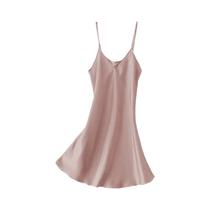 Camisola Sexy De Seda Satinada plus Size Para Mulheres, Sem Mangas, Com Decote Em V