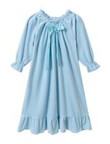 Camisola Sisa Chaska Girls Flannel Christmas 3-12 Years Blue