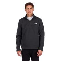 Camisola THE NORTH FACE Tsillan com ¼ de zíper para homens - cinza escuro