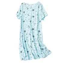 Camisolas Zando de algodão macio de manga curta Green Star 2XL para mulheres