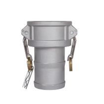 Camlock Fittings Quafwia Aluminium, 2 peças, 3 polegadas, parte C