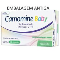 Camomine Mais Vitaminas 20 Cáps Nova Embalagem - Arte Nativa