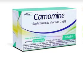 Camomine Vitamina C D3 20cap Alivio Dor Primeira Dentição - Arte Nativa