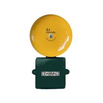 Campainha Alarme Danval Profissional 6" Bateria Externa Amarela Bivolt CA02.10
