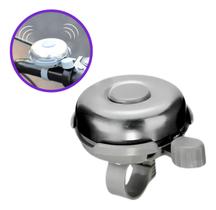 Campainha Buzina para Bicicleta Bike Som Alto Metálica Guidão Sino Segurança Infantil Adulto Resistente Fácil Instalar Esporte Passeio Campainha Buzina para Bicicleta Bike Som Alto Metálica Guidão Sino Segurança Infantil Adulto Resistente Fácil Instalar Esporte Passeio