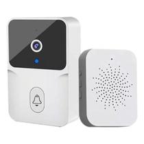 Campainha C/ Camera Wifi Sem Fio Inteligente Interfone Audio Campainha C/ Camera Wifi Sem Fio Inteligente Interfone Audio