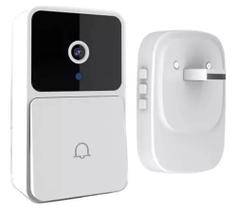 Campainha Câmera Sem Fio Inteligente Interfone Áudio
