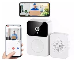 Campainha Câmera Wifi Wireless Inteligente Interfone Áudio - mbr Campainha Câmera Wifi Wireless Inteligente Interfone Áudio - mbr