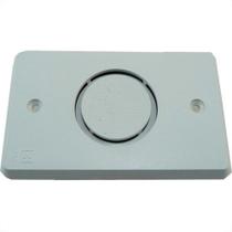 Campainha Cigarra Biki Embutir Cinza 127V 102001 Campainha Cigarra Biki Embutir Cinza 127V 102001